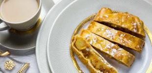 Віденський штрудель з яблуками і сухарями: рецепт від Євгена Клопотенка