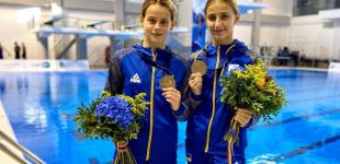 Україна завоювала вісім медалей на юніорському чемпіонаті Європи зі стрибків у воду