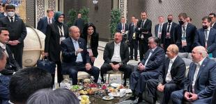 Путіна та Лукашенка оминали увагою на неформальних бесідах саміту в Самарканді