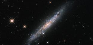 Астрономы NASA засняли взрывающуюся галактику