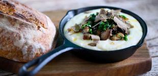 Фондю з грибами на сковороді: рецепт ефектної страви