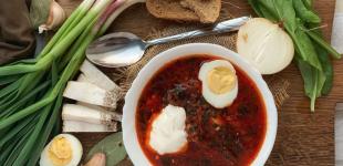 Найсмачніший український борщ — рецепт