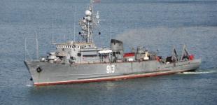 Українські військові знищили російський тральник 