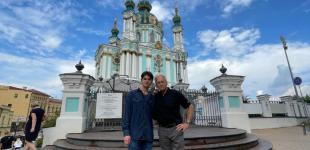 Син Майкла Дугласа поділився своїми враженнями від поїздки до Києва 