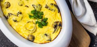 Рецепт картопляної запіканки з грибами