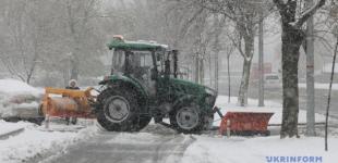 В Україні у середу невеликий сніг, удень до +3°