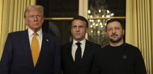 Трамп, Макрон і Зеленський зустрілися у Парижі