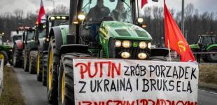 Польському фермеру, який закликав Путіна на плакаті, оголосили підозру. Загрожує 5 років ув'язнення