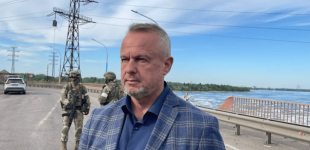 У Новій Каховці через атаку дрона загинув колаборант Володимир Леонтьєв 