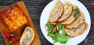 Як приготувати картопляний рулет із фаршем