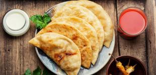 Королівський чебурек з куркою: рецепт без використання борошна