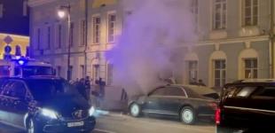 У Москві вибухнув лімузин, на якому зазвичай їздить Путін
