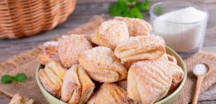 Рецепт сиркового печива з кокосовою стружкою