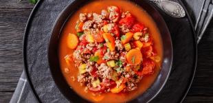 Легкий суп-гамбургер: дуже оригінальний рецепт