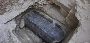 В черном саркофаге из Александрии нашли останки трех человек 