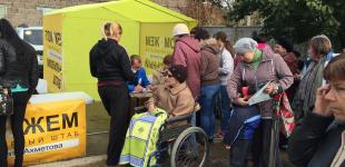 Около 1,5 тысяч мирных жителей сел Тельмановского района получили гумпомощь