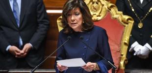 В Италии женщина впервые возглавила Сенат 