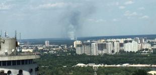 В Киеве горит лесопарковая зона площадью 3 гектара