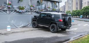 В Киеве водитель бросил пострадавших в ДТП жену и детей 