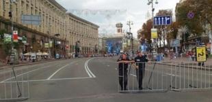 В Киеве перекрыли центр города и подъезд к вокзалу 