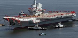 Первый китайский авианосец отправился в тестовое плавание 