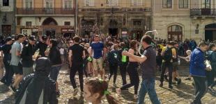 Во Львове отпраздновали так называемый Поливальный или Обливной понедельник