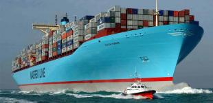 Из Одесского порта уходит крупнейший в мире контейнерный перевозчик