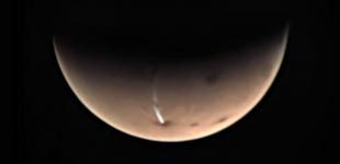 Разгадана тайна странного облака на Марсе 