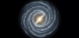 Темная материя тормозит вращение нашей галактики 