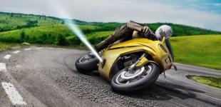 Для мотоциклов придумали защиту от падения 