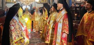 Иерархи ПЦУ провели богослужение в Стамбуле 
