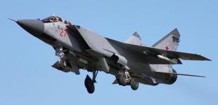 В РФ разбился истребитель МиГ-31