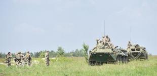 Пограничники провели учения на побережье Азовского моря