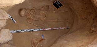 В захоронении скифа на Хортице нашли тайник