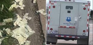 В США инкассаторы потеряли по дороге 600 тысяч долларов 