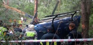 Падение вертолета в Киеве: владельцем оказался миллионер из команды Порошенко 