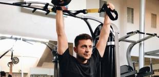 Зеленский показал новое фото из спортзала 