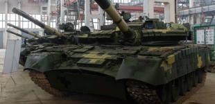 В Украине показали модернизированный танк Т-80 