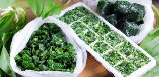 3 способа заморозить зелень