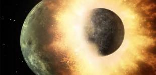 Древний удар, который сформировал Луну, был, вероятно, двойным 