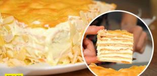 Цей торт схожий на Наполеон, але ще краще: готуємо справжній 