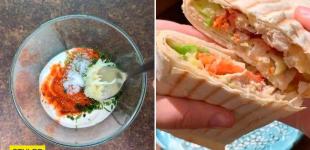 Готуємо соковиту шаурму з куркою всього за 10 хвилин: простий рецепт