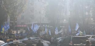 Митинг в Киеве: Грандиозные пробки и изменения в движении транспорта