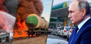 Паливний колапс в Росії: нищівні удари по НПЗ паралізують окупаційну армію Путіна