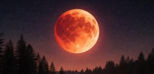 Кривавий Місяць вже близько: коли і де спостерігати магічне затемнення, яке триватиме майже 6 годин