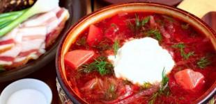 Названы пять самых полезных блюд украинской кухни