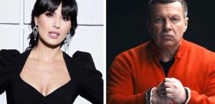 Єфросініна різко відповіла путіністу Соловйову, який накинувся із наклепами на її родину та чоловіка