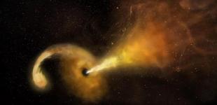 Школьники нашли сожравшую звезду сверхмассивную черную дыру