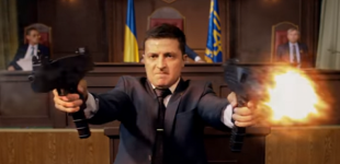 В Болгарии партия использовала кадры из Слуги народа как агитацию