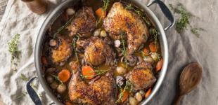 Кокован: петух в вине по-французски